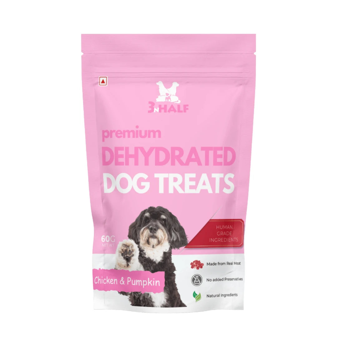 Chicken & Pumpkin Sticks Healthy Dog Treats Three And Half Doggo